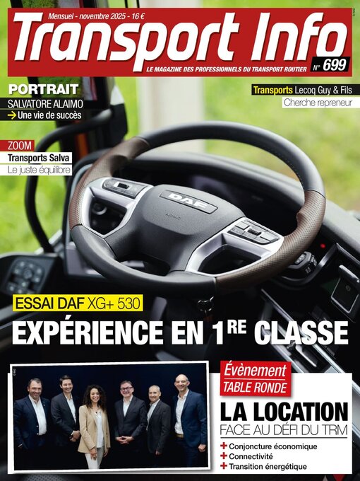 Title details for Transport Info by Editions Lariviere SAS - Available